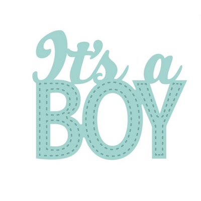 Лезвие Sue Wilson - New Arrival Collection-It's A Boy
