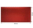 Відріз екошкіри з тисненням золотою фольгою Golden Drops Red 50x25см, ТМ Фабрика Декору