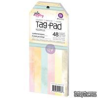 Набор тэгов от Prima - Julie Nutting Mixed Media Double-Sided Tag Pad 48/Pkg, 48 шт. (8,89х21,59см) - ScrapUA.com