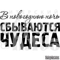 Акриловый штамп "Чудеса новогодней ночи"