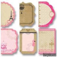 Мини карточки отрывные от Folia -  Design Paper Mini &quot;Catties&quot;, Paris - ScrapUA.com
