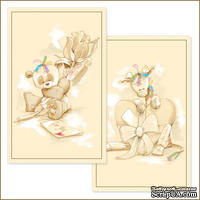 Заготовка для Flower Soft - Сердца и Цветы, 2 шт. - ScrapUA.com
