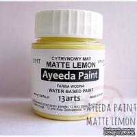 Краска 13arts - Ayeeda Paint - Matte Lemon