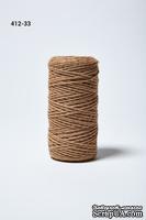 Шнур Baker's Twine Kraft, крафтовый от May Arts, ширина - 2 мм, длина 90 см