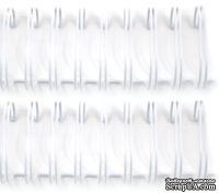 Пружинки для біндера від We R Memory Keepers - Cinch Wires - White, діаметром 1.25" ( 3,2см) 2 шт.