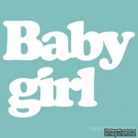 Чипборд от Вензелик - Baby girl, размер: 19*88 мм - ScrapUA.com