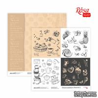 Бумага для скрапбукинга от ROSA TALENT - Recipe book 6, двусторонняя, 30,48х30,48см, 200г/м2 - ScrapUA.com