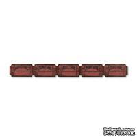 Лезвие от Sizzix - Sizzlits Decorative Strip Die - Ticket Strip, 5 шт. - ScrapUA.com