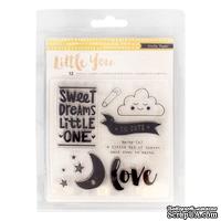 Набор штампов от Crate Paper- Little You, 11 штампов,  9,5х9,5 см