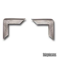 Набор металлических уголков 7 Gypsies - Antique Silver, 4 штуки - ScrapUA.com