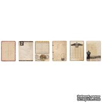 Набор карточек для журналинга 7 Gypsies - Binderie Antiquarian Journal Pages - ScrapUA.com
