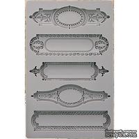 Молды силиконовые от Prima - Iron Orchid Designs Vintage Art Decor Mould - Object Labels #2