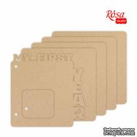 Заготовка для альбома от ROSA TALENT - My first year, 20x20,5см, 5 страниц - ScrapUA.com