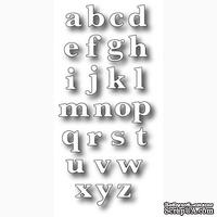 Набор ножей от Memory Box - DIES- Classic Lower Alphabet Set - ScrapUA.com