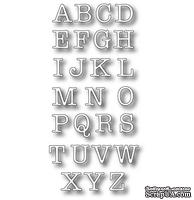Лезвие - DIES- Typewriter Upper Alphabet, 24 шт. - ScrapUA.com
