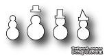 Лезвие от Memory Box - Mini Snowmen - ScrapUA.com