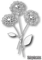 Лезвие от Memory Box -  DIES- Zinnia Bouquet - ScrapUA.com