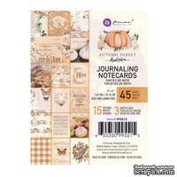 Набор карточек Prima - Autumn Sunset, 45 штук, 7.5х10 см, двусторонние
