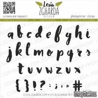 Акриловый штамп Lesia Zgharda A015a Алфавіт - ScrapUA.com