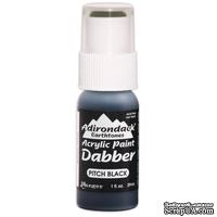 Акриловая краска Ranger - Adirondack Acrylic Paint Dabbers - Pitch Black - ScrapUA.com