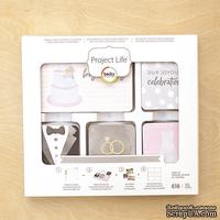 Набор карточек Project Life by Becky Higgins - Core Kit - Modern Wedding, 616 штук