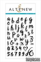 Набор штампов от Altenew - Calligraphy Alpha Stamp Set