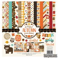 Набор бумаги от Echo Park - A Perfect Autumn, 30х30см - ScrapUA.com