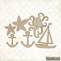 Чипборд Blue Fern Studios - Nautical Set
