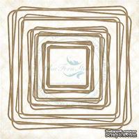 Чипборд Blue Fern Studios - Graduated Squares