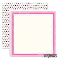 Лист скрапбумаги от Echo Park - Precious Polka Dots, 30х30см