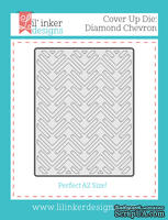 Нож для вырубки от Lil' Inker Designs - Cover Up Die: Diamond Chevron