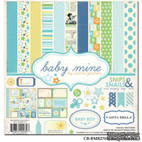Набор скрапбумаги и декора Carta Bella - Baby Mine Boy, 30х30 см