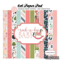Набор бумаги Carta Bella Rock-A-Bye Girl 6x6 Paper Pad, 15х15 см