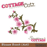 Лезвие CottageCutz - Blossom Branch, 10х10 см