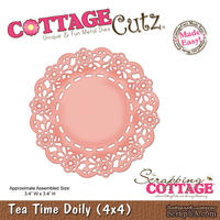 Лезвие CottageCutz - Tea Time Doily, 10х10 см - ScrapUA.com