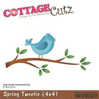 Лезвие CottageCutz Spring Tweetie (4x4) - ScrapUA.com