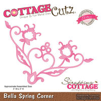 Лезвие CottageCutz Bella Spring Corner (Elites)