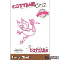 Лезвие CottageCutz - Elites Die - Fancy Stork - ScrapUA.com