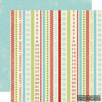 Лист скрапбумаги Lily Bee Design - Figgy Pudding, 30х30 см, двусторонняя - ScrapUA.com