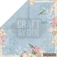 Лист скрапбумаги от Craft and You Design - Vintage Time, 30х30 см, CP-VT06