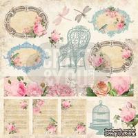 Лист скрапбумаги от Craft and You Design - Vintage Time, 30х30 см, CP-VT07