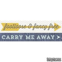 Вырубка из кардстока My Mind&#039;s Eye Carefree, 5х15 см - ScrapUA.com