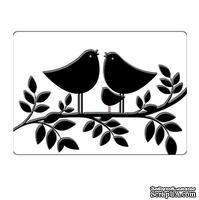 Папка для тиснения Crafts Too Embossing Folder - Tweet Tweet