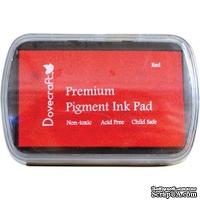 Штемпельная подушечка Dovecraft Pigment Ink Pads - Red, цвет красный - ScrapUA.com
