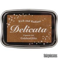 Чернила Tsukineko Delicata Ink Pad - Golden Glitz