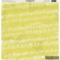 Лист скрапбумаги Authentique Musical, 30х30 см, односторонняя - ScrapUA.com