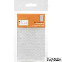 Мини папка для тиснения  Dress My Craft Embossing Folder 3&quot;X4.75&quot; - Dot Pattern - ScrapUA.com