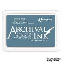 Архивные чернила Ranger - Wendy Vecchi - Archival Ink Pads - Cornflower Blue - ScrapUA.com