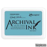 Архивные чернила Ranger - Wendy Vecchi - Archival Ink Pads - Sky Blue - ScrapUA.com