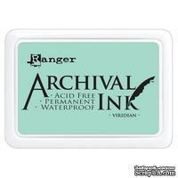 Архивные чернила Ranger - Archival Ink Pads - Viridian - ScrapUA.com
